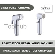 Sanshan TOILET BIDET | Toilet Seat Hand Spray | Chrome TOILET BIDET