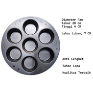 IP99- 7-Hole Cupcake Muffin Cake Pan Tray Snack Maker