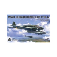 Border 1/35 BF-018 WWII German Bomber He 111H-6 Full Interior Military Model Kit