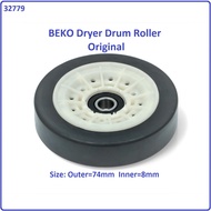 BEKO DCU7230W / DCJ83133W / DTGC7000W   DU10133GA0W / DU10134GX0WS Dryer Drum Roller