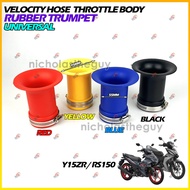 Velocity Hose Throttle Body Rubber Trumpet Universal Y15ZR/RS150