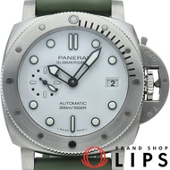 沛納海潛水錶 42毫米

PAM01590 含錶盒、保固卡、3條錶帶、不鏽鋼/皮革錶帶、男士腕錶、白色、拋光、成色極佳 [二手]