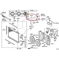 Radiator Hose Upper Lower TOYOTA CAMRY ASV50 AVV50 2012-2017 6AR 2.0 2AR-FXE 2.5 Hybrid