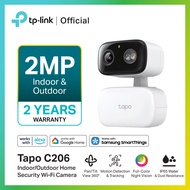 TP-Link Tapo C216 3MP 2K and Tapo C206 2MP Indoor/Outdoor Home Security Wi-Fi Camera ใช้ได้ทั้งภายใน