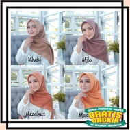 Jilbab Hijab Syari Muslimah Cheap Long Short Khimar - Bella Square Hijab / Quadrangle Bella | JILBAB