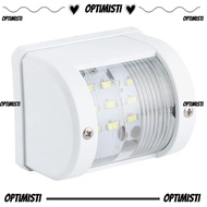 OPTIMISTI Boat Signal Light, 135 Degrees 12V/24V LED Navigation Lamp, Durable IP66 3W Marine Navigat
