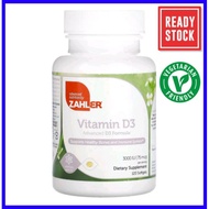 Zahler Vitamin D3 3000iu 120Softgel