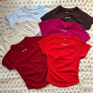 DFYNE New Style Hot Sale Short-Sleeved Nylon Seamless High Stretch Sports Yoga Fitness Women Short-S