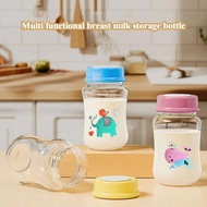 250ml/8.45oz 1 Large Diameter Breast Milk Storage Bottle, Silicone Gasket, Fresh-Keeping Bottle, Ste
