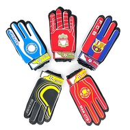(Random Logo) Anti Slip Goalkeeper Gloves / Football Keeper Glove / Sarung Tangan Penjaga Gol Bola S