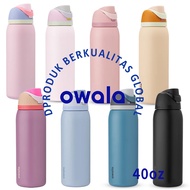 [100% Original] Owala FreeSip Insulated Stainless Steel Water Bottle 40oz (1185ml)