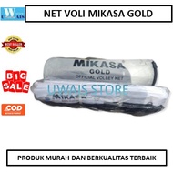 TERLARIS !! Net Bola Voli Mikasa Gold Volley Volly - Net Voli Murah - Net Bola Voli - Net Mikasa Ori