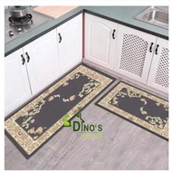 [Karpet Tebal & Murah] Saiz L 50x80+50x160 Karpet 3D [2 IN 1] Alas Kaki Dapur Kitchen mat Floor mat 