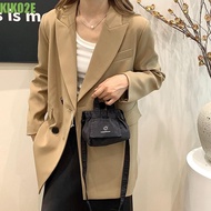 KIKO2E Nylon Shoulder Bag, Korean Style Crossbody Bag Canvas Messenger Bag, Casual Small Waterproof 