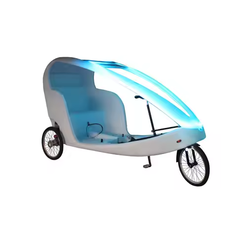 Trends Electric Adult Tricycle Mobility Scooter Mini Tuk Tuk Car Scien Desigen Trike Taxi Rickshaw V