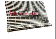 Special Bamboo blinds zebra / outdoor indoor blind / curtain roll up / bidai buluh asli natural / tingkap dapur window