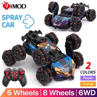 9IMOD Alloy RC Car Morphing 6WD Off-Road Climbing Stunt Spray Drift Racing Dual Control Car Toys