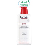 Eucerin pH5 Wash Lotion ยูเซอริน ครีมอาบน้ำ ถนอมผิว สำหรับผิวบอบบาง แพ้ง่าย ขนาด 400 ml
