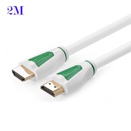 Hdmi x standard 1.4 UGREEN 10456 cable - White - 2M