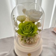 永生花音響花盅 永生花夜燈 藍牙音響喇叭 清新款 贈送包裝禮盒