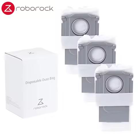 Original Roborock Accessories Dust Bags*3 for Q8 Max+,Q5 Pro+,Q5 Max+,Q55 DuoRoller+,Q5+,Q10 X5+,Q10