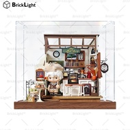 BrickLight™ ️Acrylic Display Box For rolife Coffee Shop diy Handcrafted Small House storage box acry