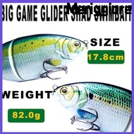 MERIGGIARE Sea Fishing Lure, Realistic Ultra Large Trout Swinning Bait, 2025 Trolling 178mm 81g Luya