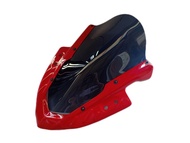 ชิวหน้า CBR650F ปี 2014-2018 สีแดง -สโมคผลิตจากอะคริลิคแท้หนา 3 มิลแต่งขอบแดงด้วยวัสดุ ABS เพิ่่มควา