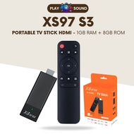 TV STICK HDMI 8GB ROM & 1GB RAM 2.4G+5G Dual Band WiFi Portable TV XS97 S3