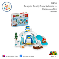 LEGO Super Mario 71430 Penguin Family Snow Adventure Expansion Set (228 Pieces) สำหรับเด็กอายุ 7 ปีข