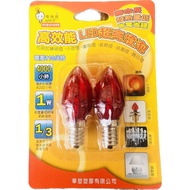 LED E12 E27 Night Bulb Light Small God Hall Buddha