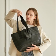 [M.MARSTORES] PUFFY TOTE BAG X MINITOTE BAG กระเป๋าหนังสะพายข้าง ฟรี กระเป๋าTOTE จิ๋ว