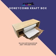 Honeycomb Kraft Box / Sustainable Packaging / Paper Wrapping / Plastic Alternative