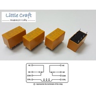 5VDC or 12VDC or 24VDC DPDT PCB Signal Relay