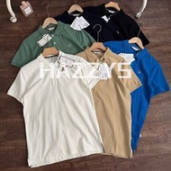 Hazzys 25夏季新色6色皇冠狗刺繡新疆棉半袖翻領Polo衫短袖T恤 男女同款 香港包郵