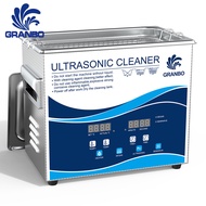 Grranbo 3.2L/4.5L 180W Ultrasonic Cleaner Ultrasonic Cleaning Machine with degas & semiwave Ultrason