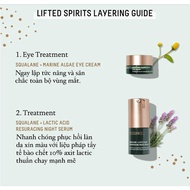 Combo AHA serum + Biossance best seller eye cream