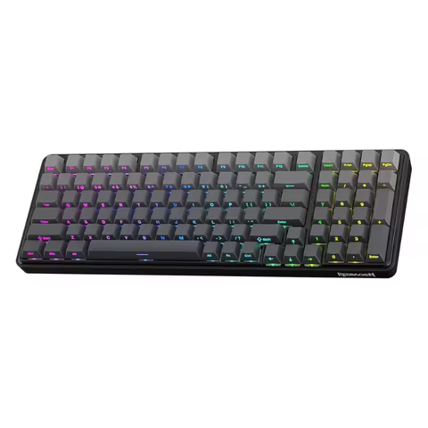 Redragon K744 GB PRO 99 Keys Wireless Gasket RGB Gaming Keyboard, 3-Mode Mechanical Keyboard w/Hot-S
