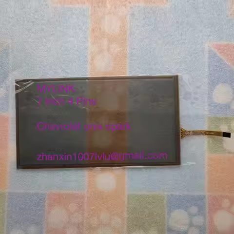 NEW 7 Inch 4 Pin Touch Screen MYLINK For Chevrolet Aveo Cruz Onix Sonic Prism Spark Trax 2012-2016 C