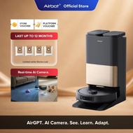 Airbot Robot Vacuum X40 Ultra | 17000Pa AirGPT Smart Robot Vacuum and Mop Auto Dock Station Ai Camer