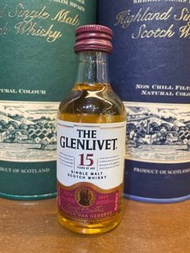 Glenlivet 15年酒版 50ml