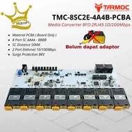Tarmoc TMC-8SC2E-4A4B-PCBA | BOARD Media Converter Switch 8FO 2LAN / 8 FO 2 LAN 10/ 100Mbps POE IN 1