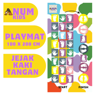 playmat | sensory path | engklek | mainan edukasi anak
