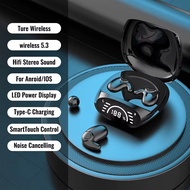 (Malaysia Stock) Bluetooth 5.3 AI Translation Earphones Support 135 Language Wireless Headphones Sle