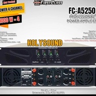 POWER AMPLIFIER FIRSTCLASS FC A5250 A5250 FIRSTCLASS 4 CHANNEL 4X1000W