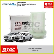 ❅ ▰ ① ✪ Fleetmax Fuel Filter / Fuel Cleaner MITSUBISHI MONTERO SPORT, STRADA  2016 -2022 FFS 1950 1