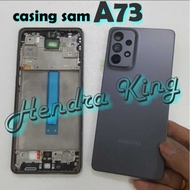 Casing samsung A73 Backdoor bezel