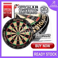 Harrows Official Competition Dart Board Papan Dart Dartboard (Competition Dartboard)