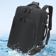 ZARIA unisex 40L travel Bagpack expandable waterproof carry on backpack laptop 15.6/16 inch anti