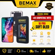 [BEMAX] LCD SCREEN DISPLAY IPHONE 16 PRO - SOFT OLED | 120Hz | HIGH QUALITY | MOVE IC